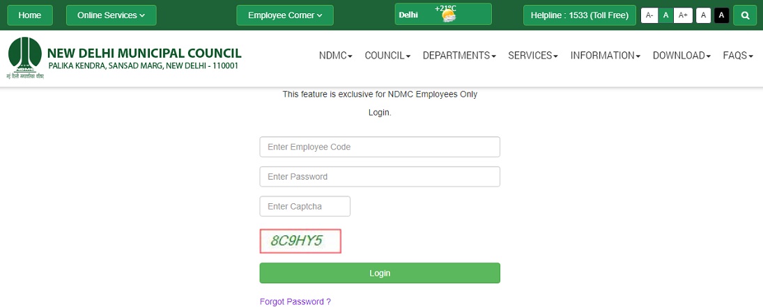 NDMC Portal