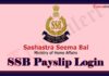SSB Payslip Login @ ssb.nic.in | Download SSB Pay Slip online SSB Pays Slip