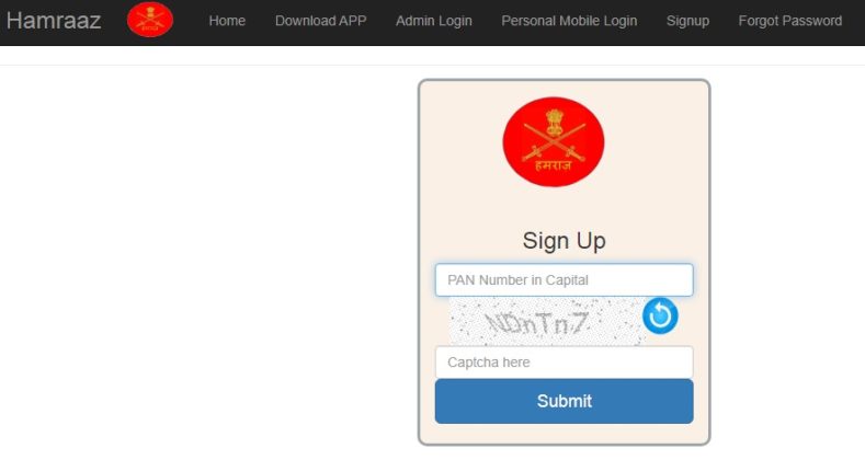 Hamraaz Web Login Download Hamraaz Payslip At Hamraazmp8 gov in