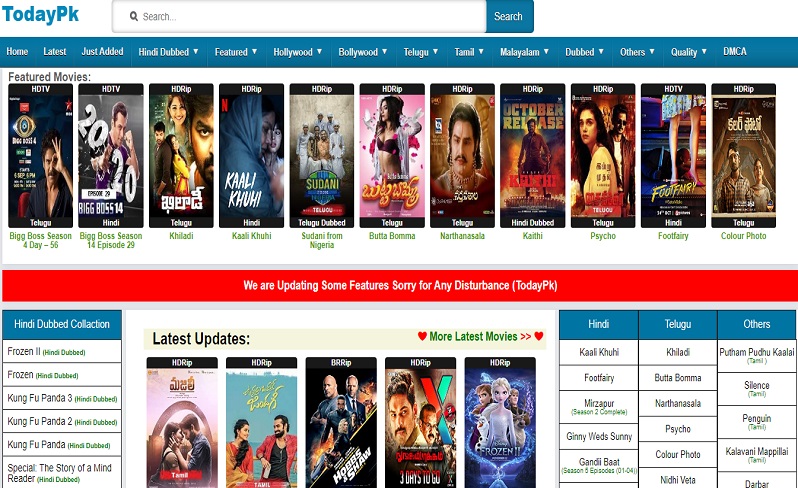 Todaypk hindi dubbed discount movie