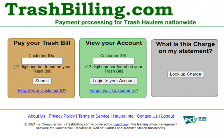 How To Pay Trash Bill