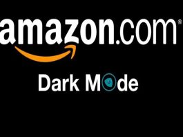 amazon dark mode