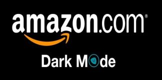 amazon dark mode