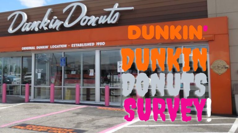 DunkinRunsOnYou – Take Dunkin Donuts Survey  