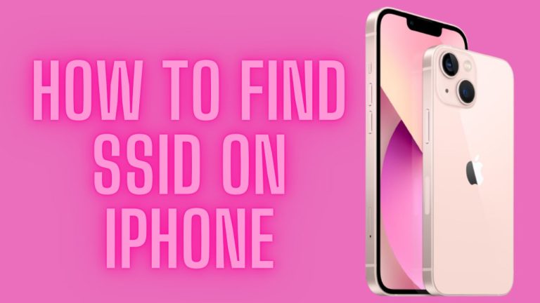 How To Find or Locate SSID On iPhone / Check For SSID On iPhone