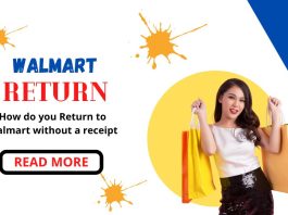Return to Walmart without a receipt