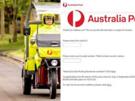 Australia post customer feedback survey