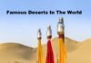 8 Famous Deserts In The World 8 Famous Deserts In The World