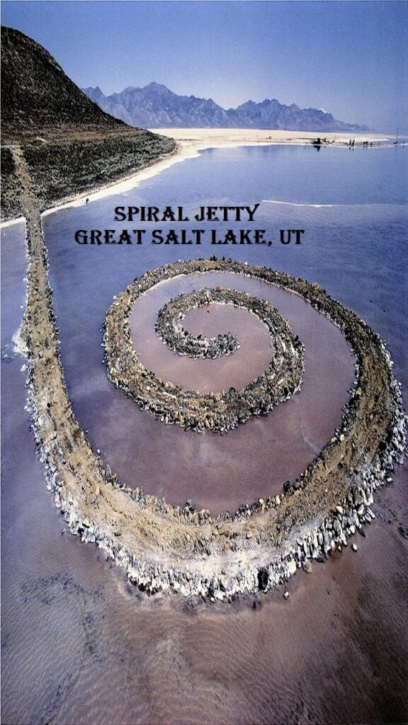 Spiral Jetty - Great Salt Lake, UT