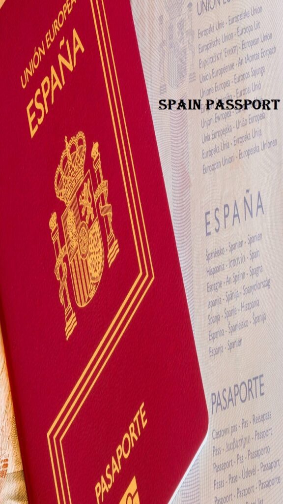 spain passport