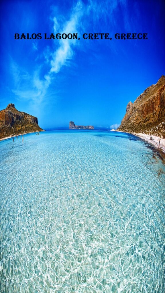 Balos Lagoon, Crete, Greece