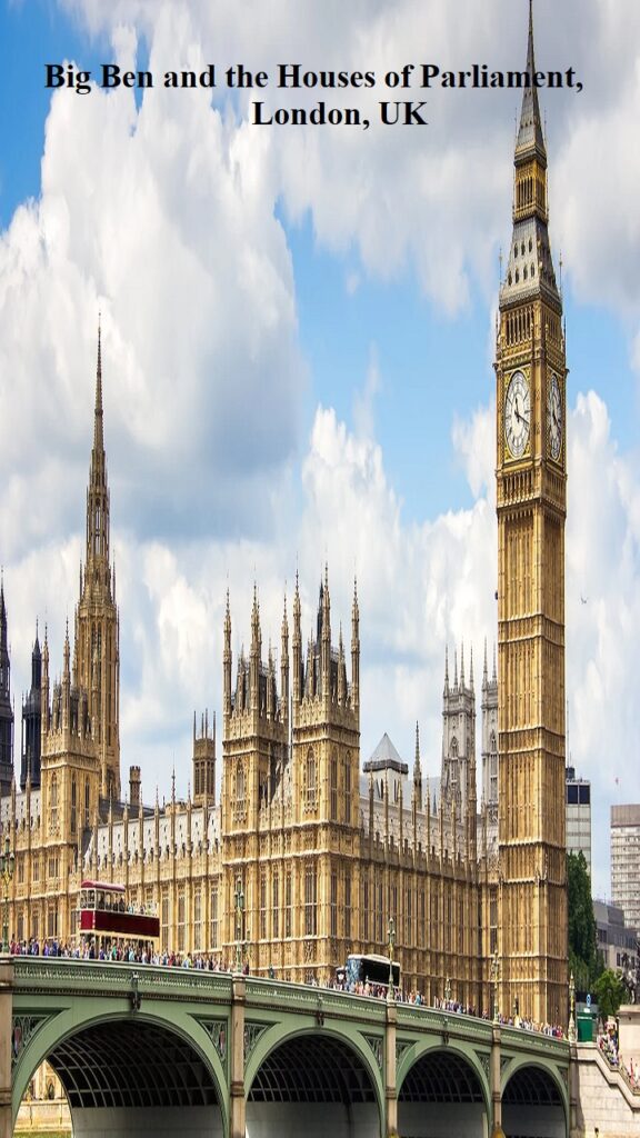 Big Ben and the Houses of Parliament, London, UK