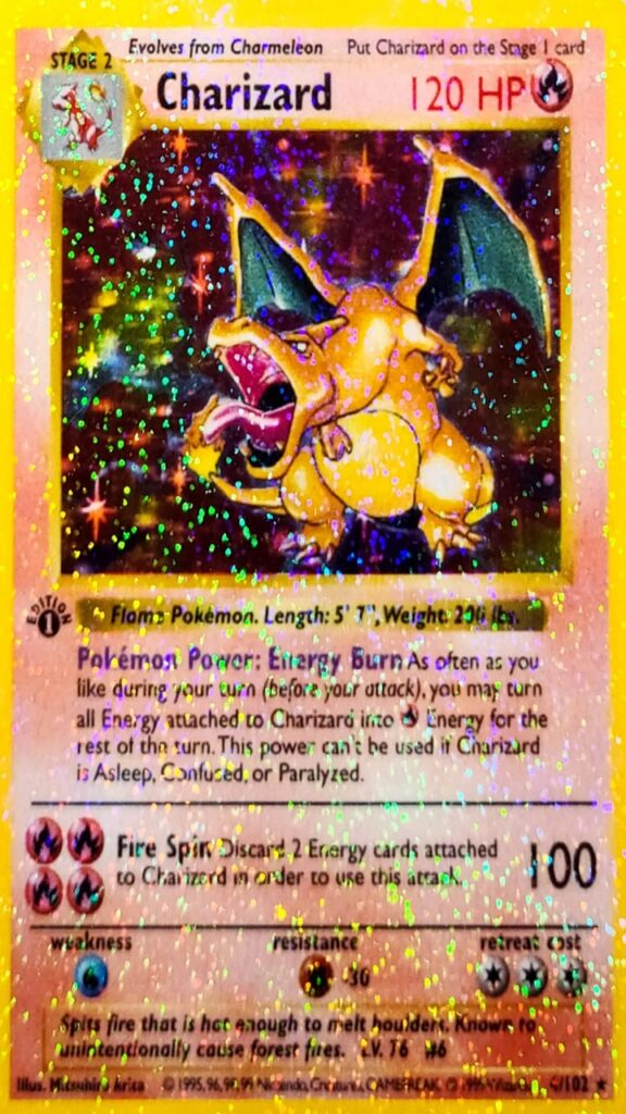 Charizard 1st Edition Shadowless