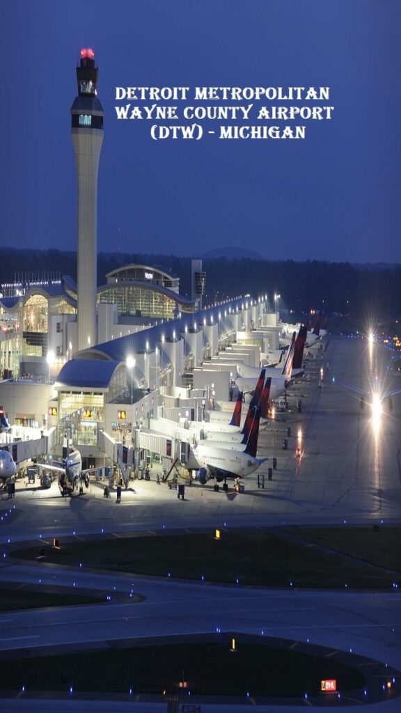 Detroit Metropolitan Wayne County Airport (DTW) - Michigan