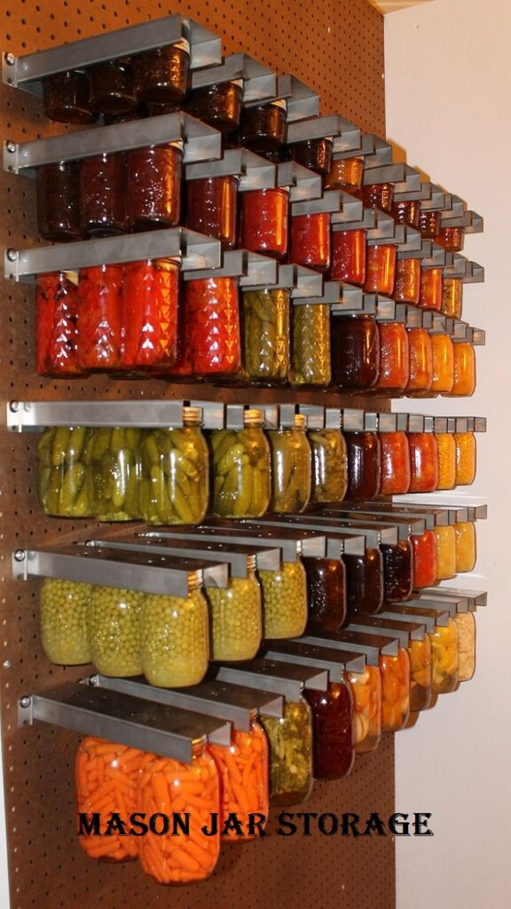 Mason Jar Storage