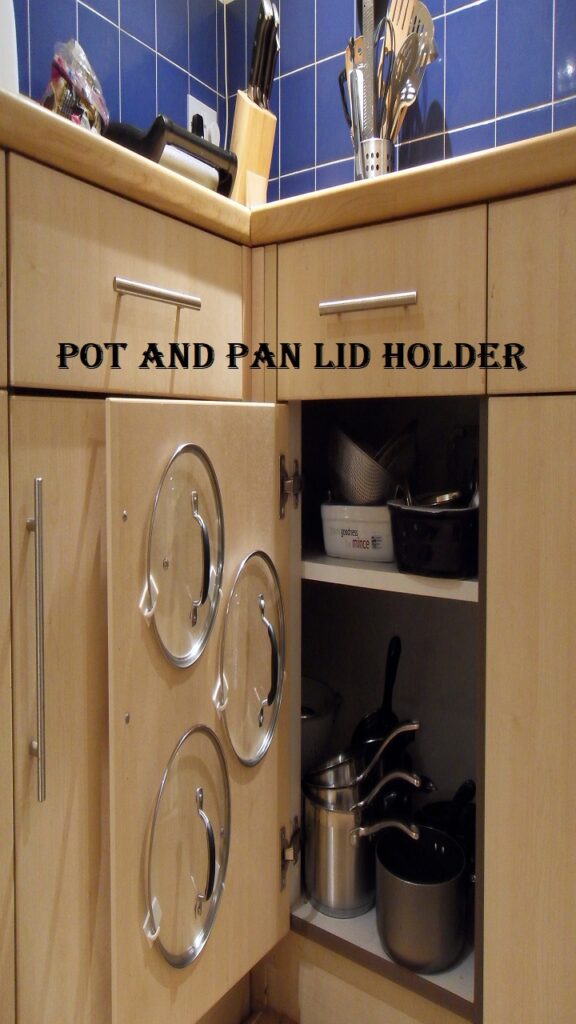 Pot and Pan Lid Holder