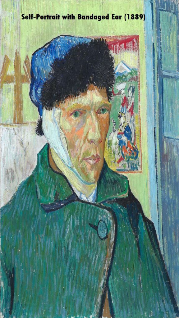 Self-Portrait with Bandaged Ear (1889)