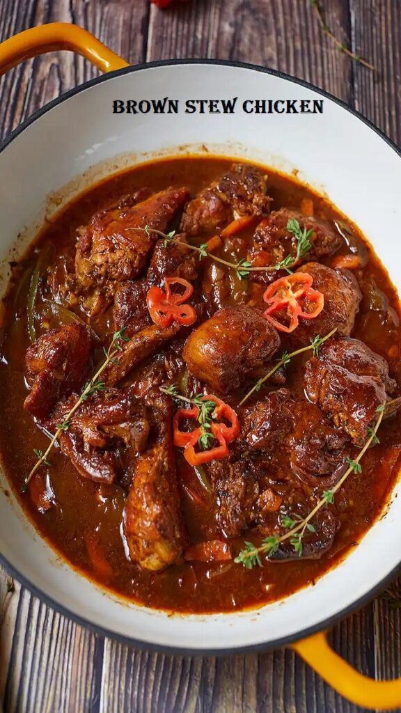 Brown Stew Chicken