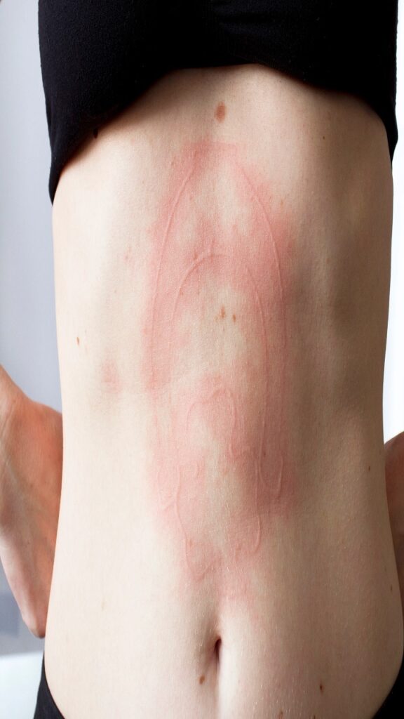 Touch (Dermatographic Urticaria)