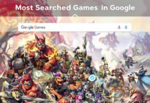 Most Searched Games on Google in the US Searched Games on Google in the US