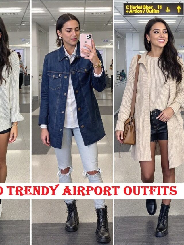 Top 10 Trendy Airport Outfits